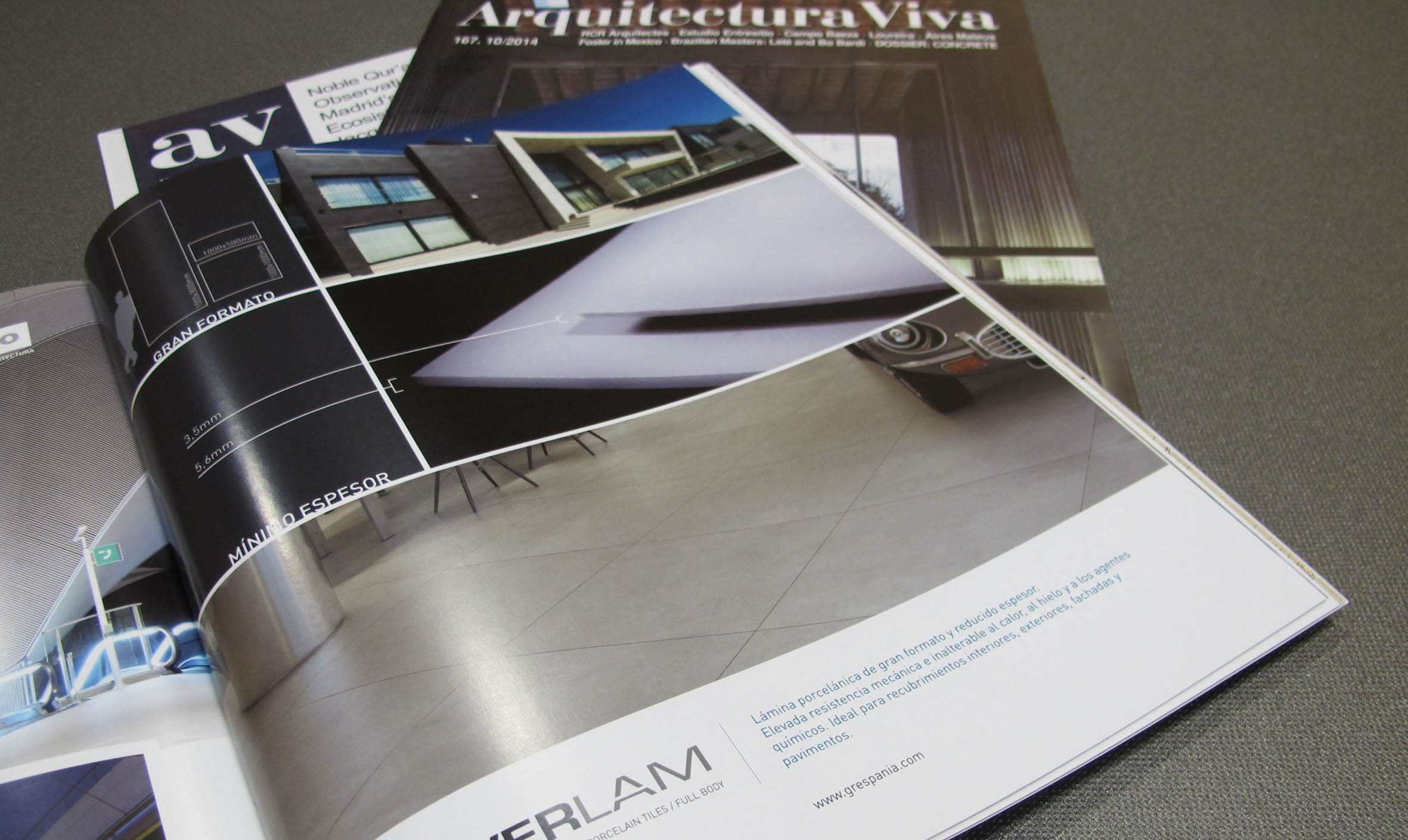 ARQUITECTURA VIVA nº 167 Octubre 2014