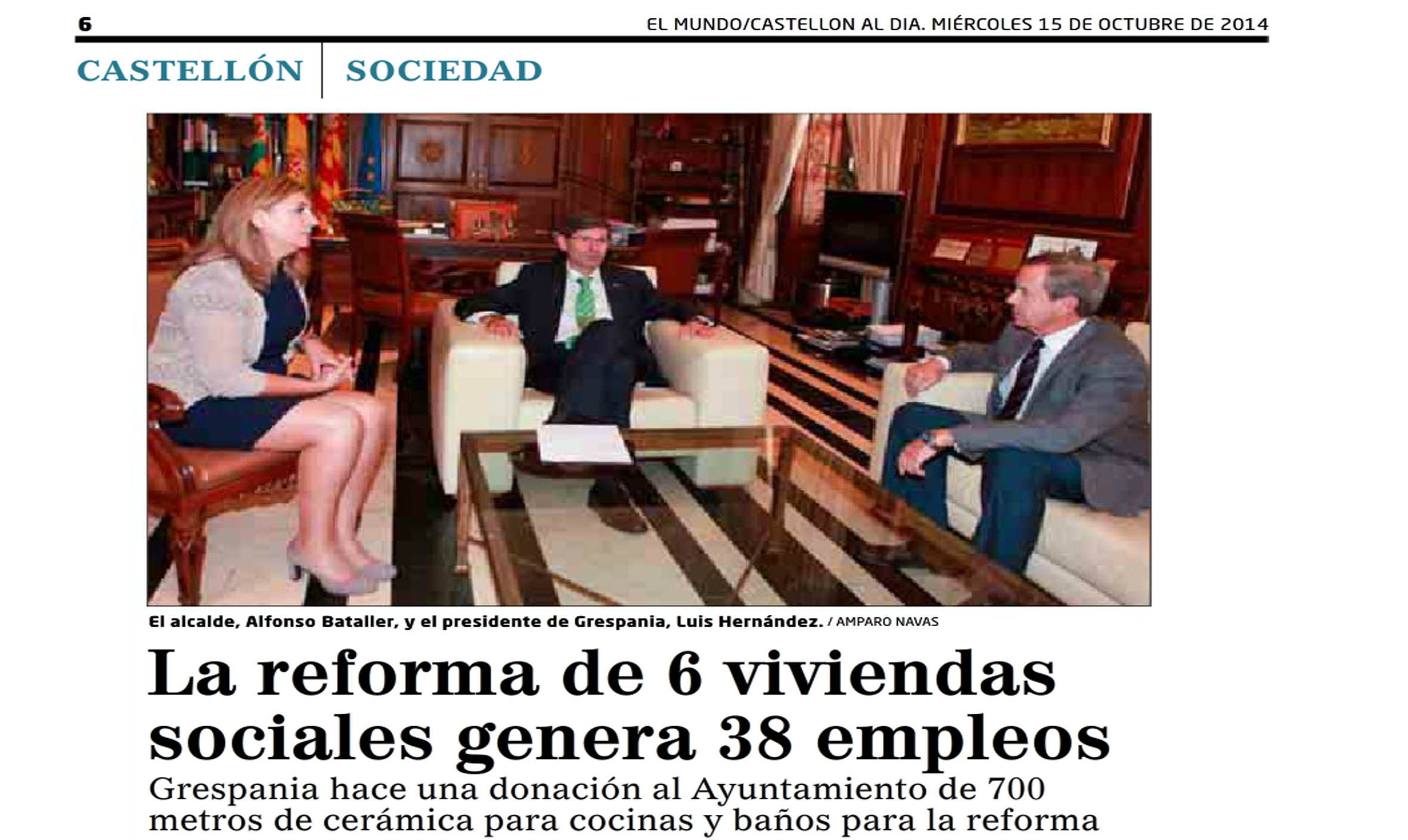 EL MUNDO SOCIEDAD 15 Oct 2014
