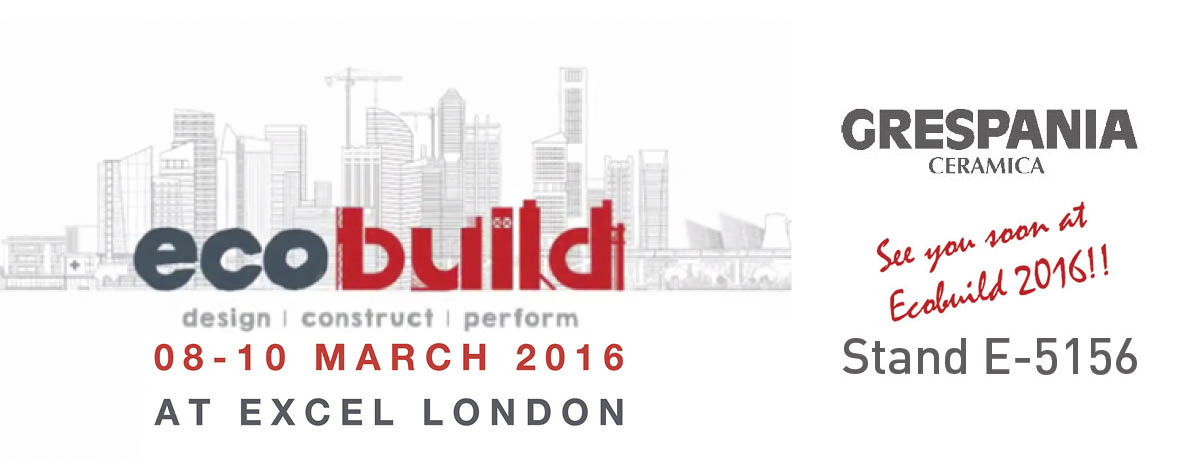 SEE YOU SOON AT ECOBUILD 2016! SEE YOU SOON AT ECOBUILD 2016!