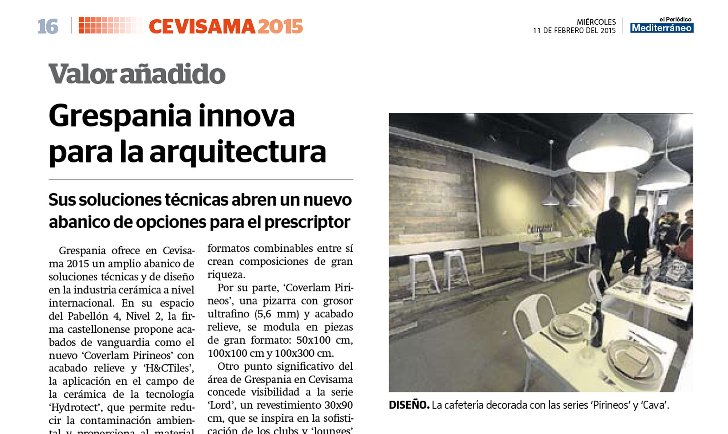 MEDITERRANEO CEVISAMA 11 Febr 2015