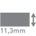 espesor 11.3mm